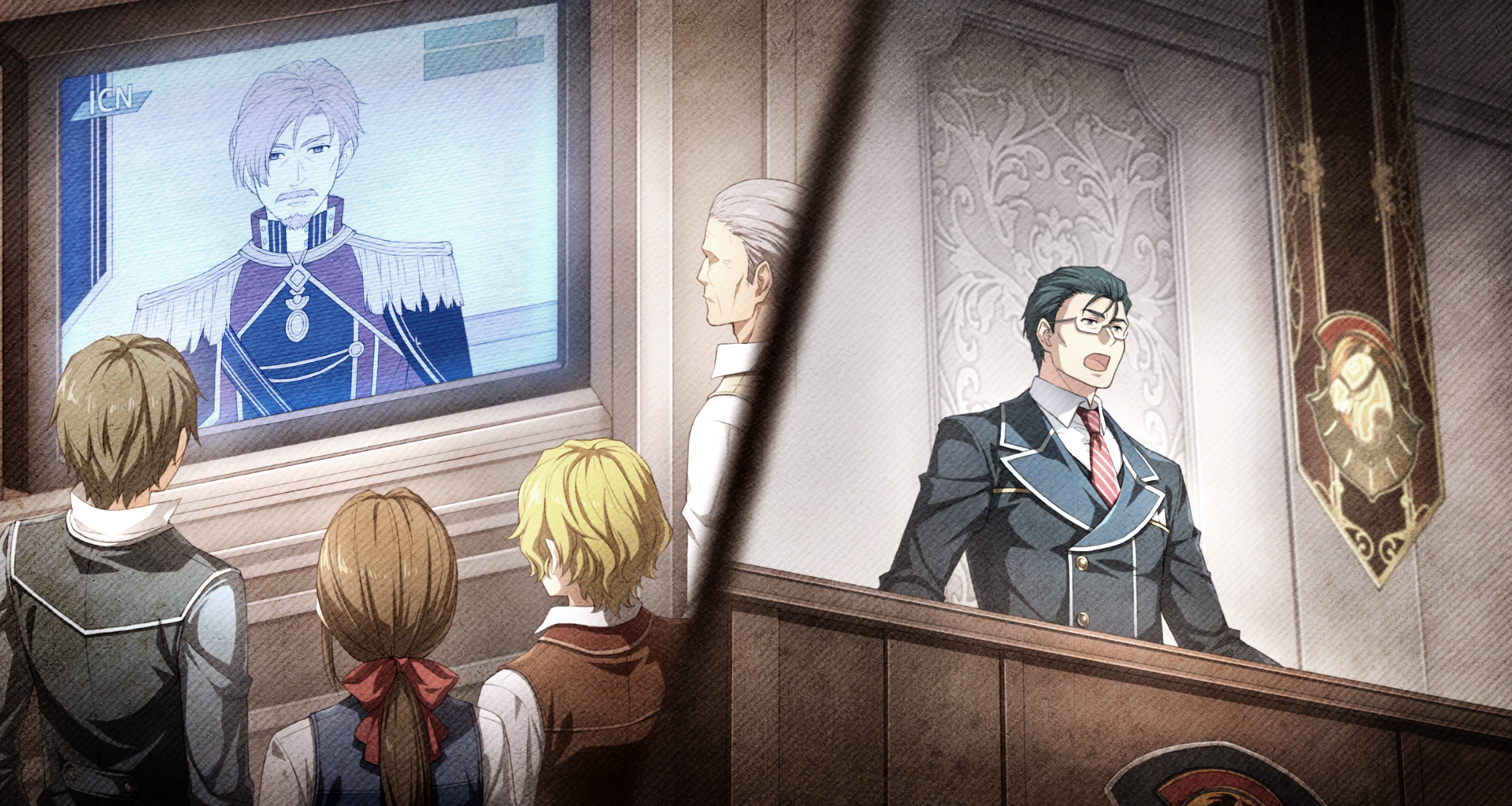 Governor Regnitz helps restore order after the events of 영웅전설 섬의 궤적 IV, 종막 "떨어지는 꽃, 불꽃의 끝에"