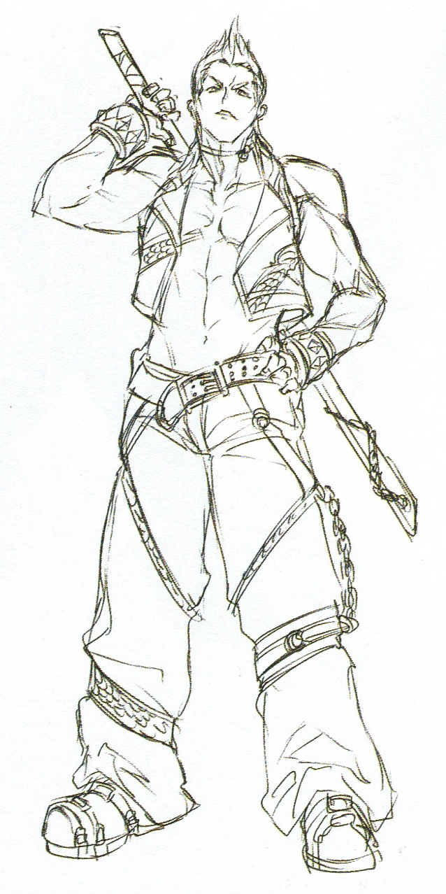 Finalized concept artwork sketch