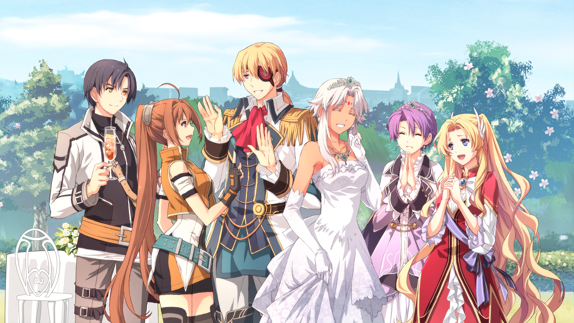 Ending visual