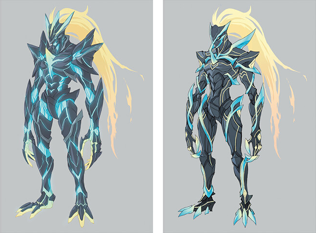 Shin form concept art