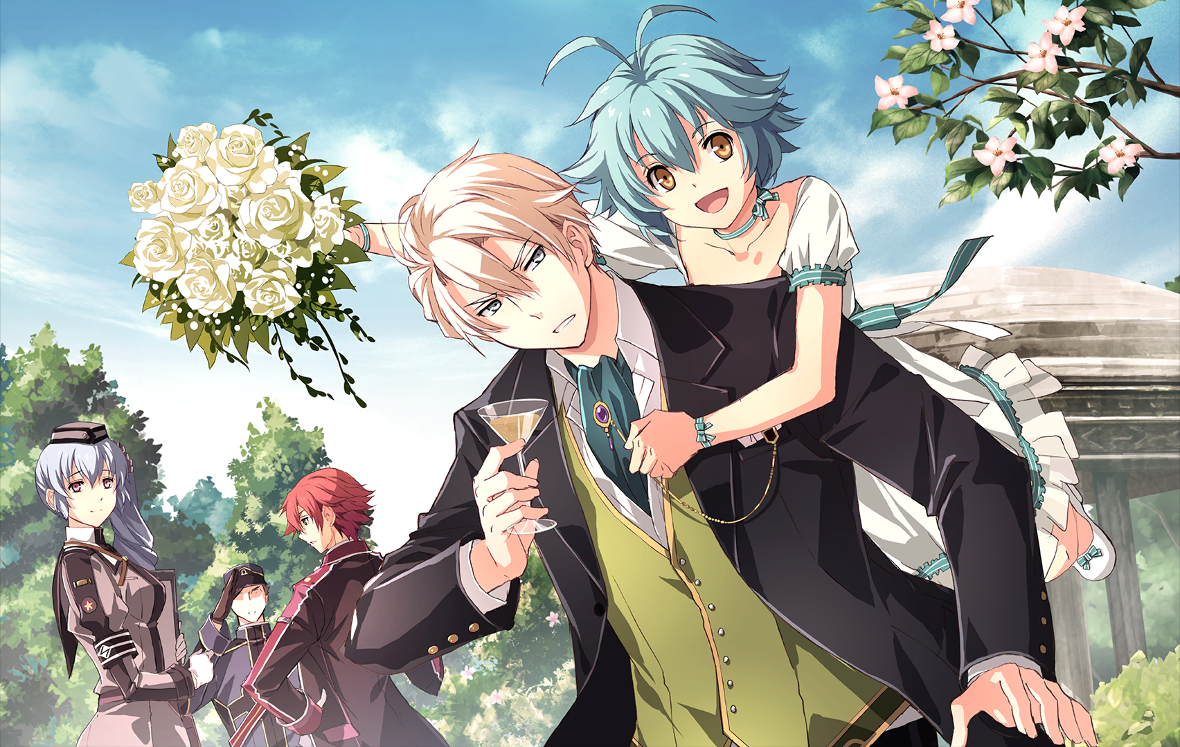 Ending visual