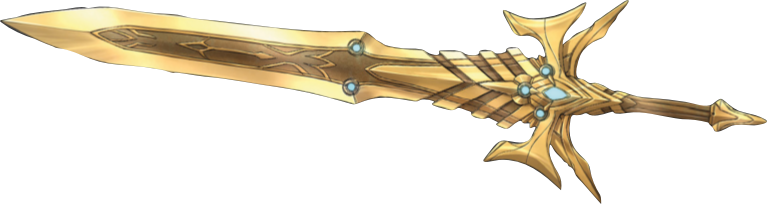 Concept art of El Prado's sword