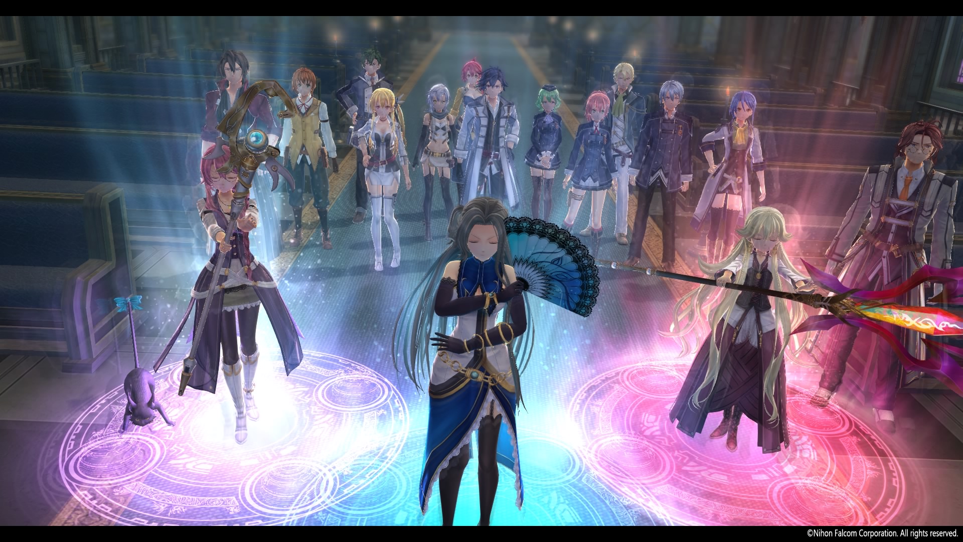 Roselia casting with Vita and Emma