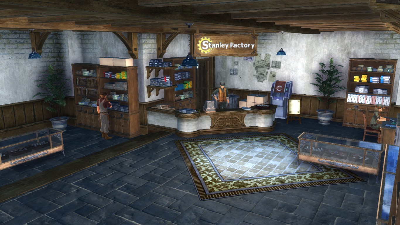 Stanley Factory Interior