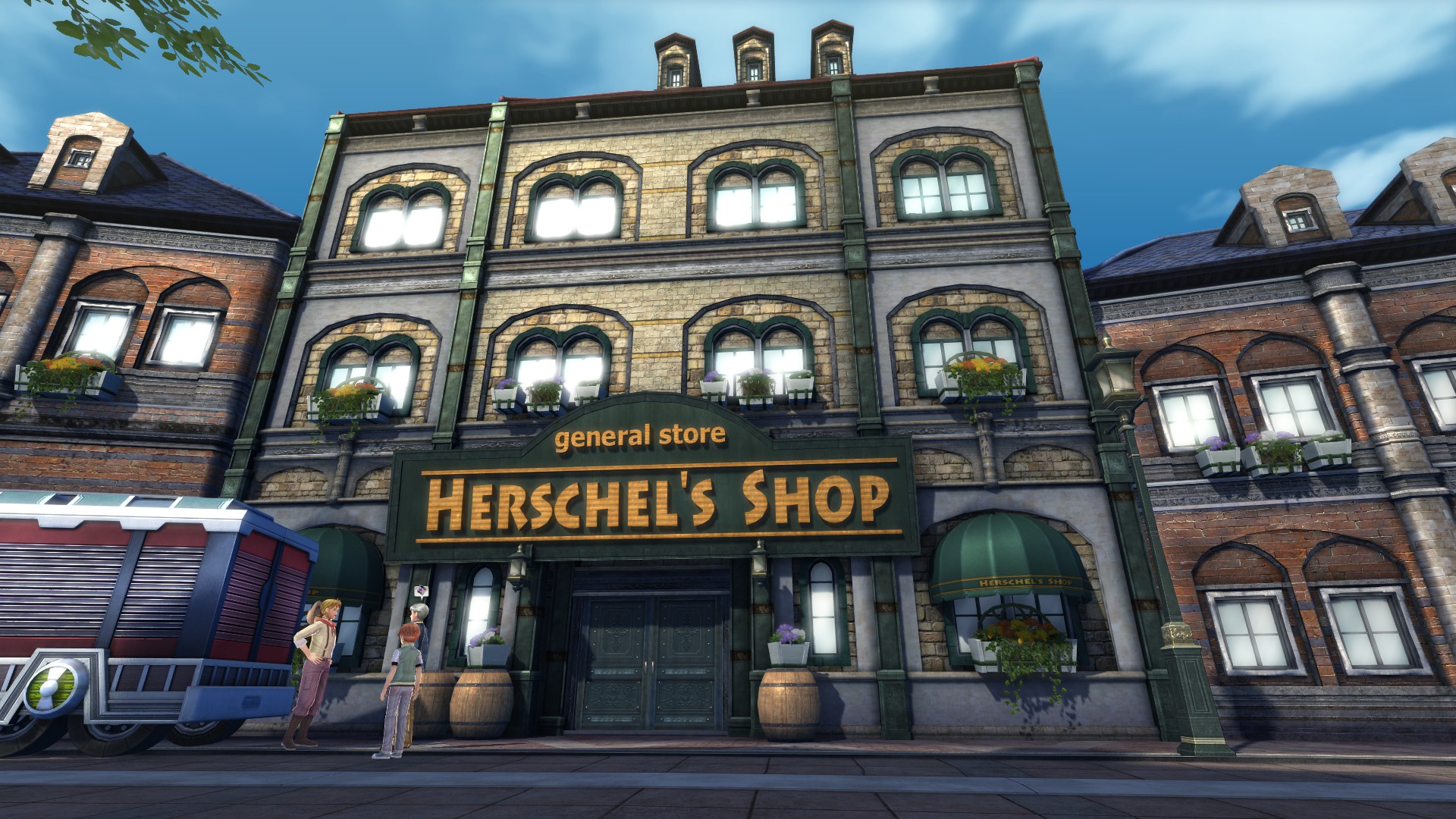 Herschel's Shop Exterior