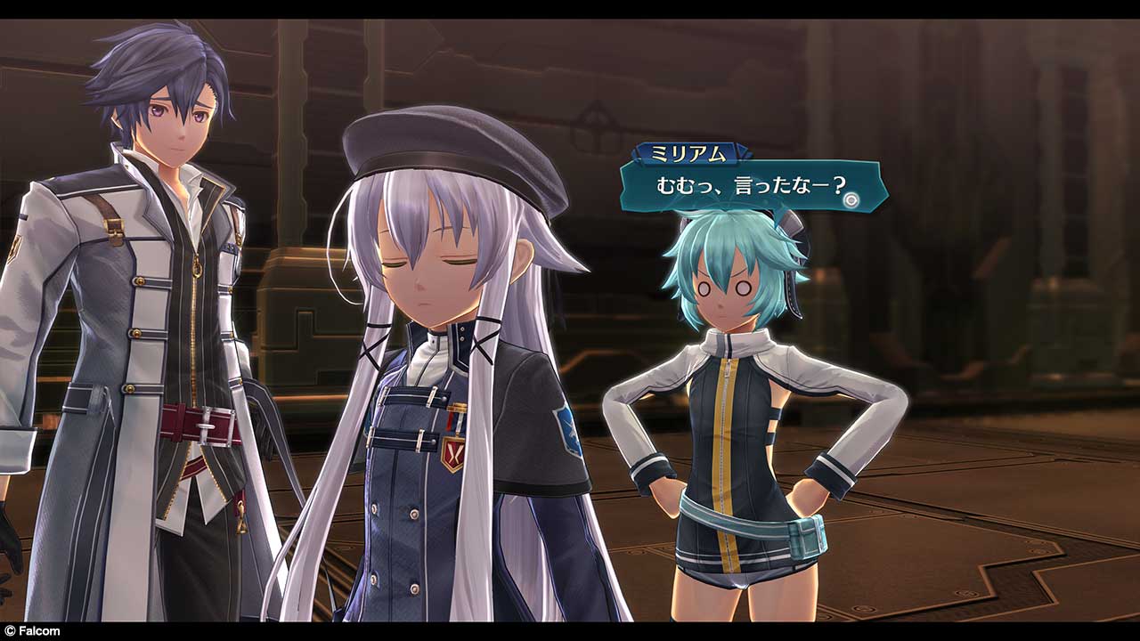 Promotional screenshot of Millium with Altina Orion and Rean Schwarzer