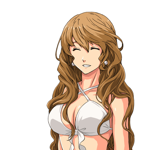 Swimsuit bust shot