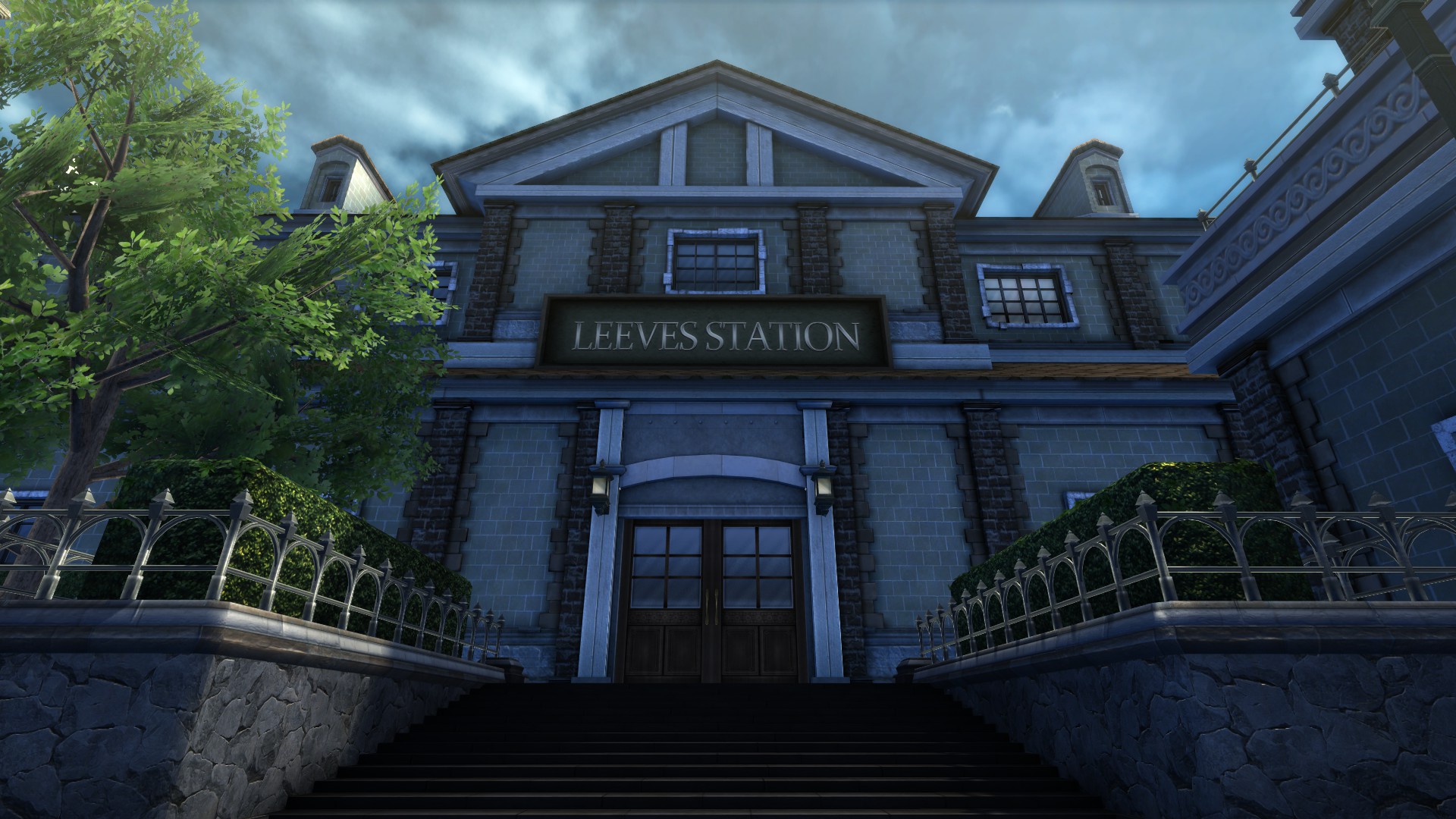 Leeves Station Exterior