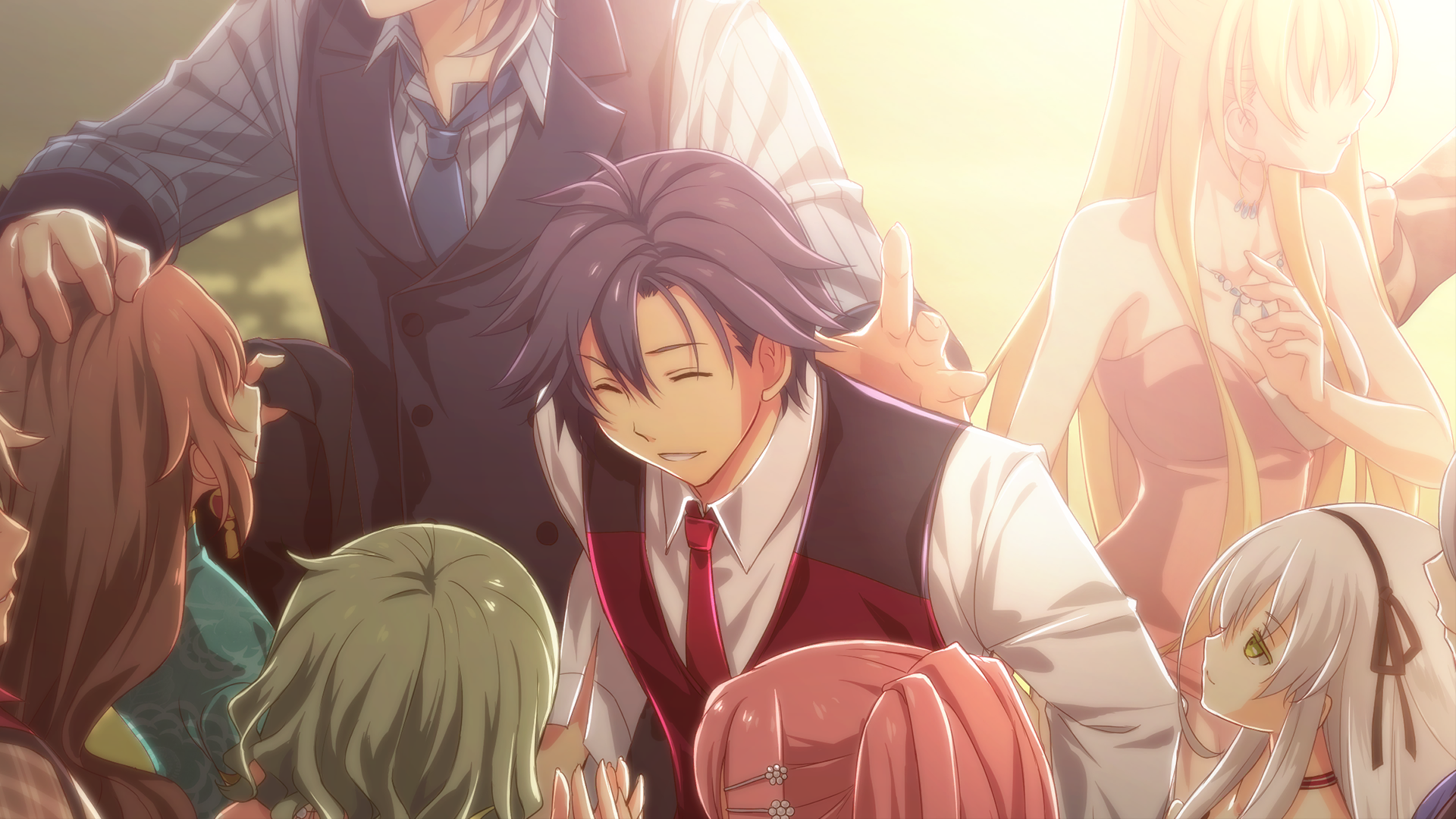 Altina with Instructor Rean (Ending visual)
