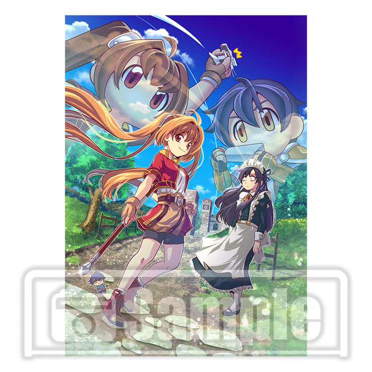 Trails in the Sky 1st Chapter 4-panel manga