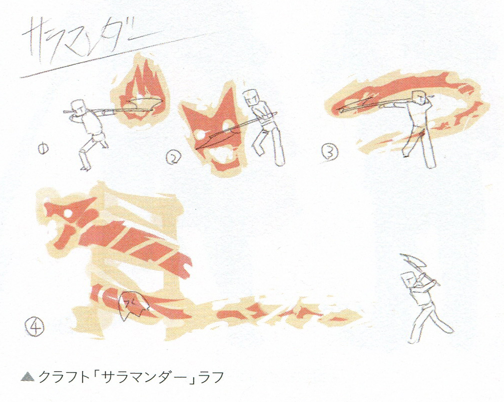 Concept art of Randy's craft