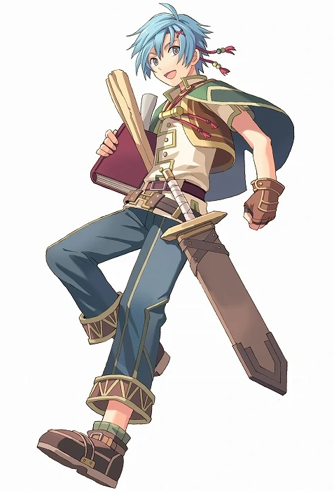 Light Novel character artwork by Osamu Otani