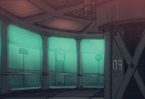 Concept art of the Black Workshop