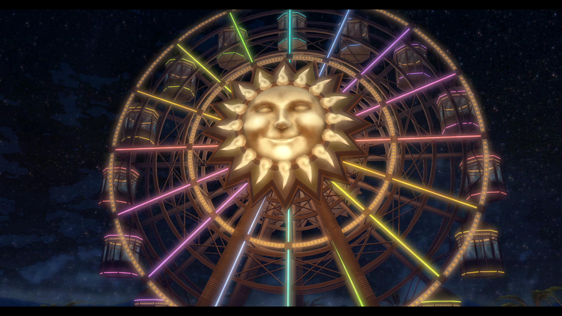 Scenic photo of the Ferris wheel
