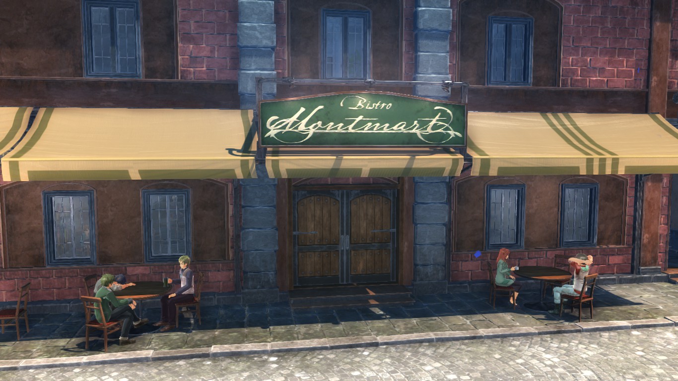 Montmart Bistro Exterior