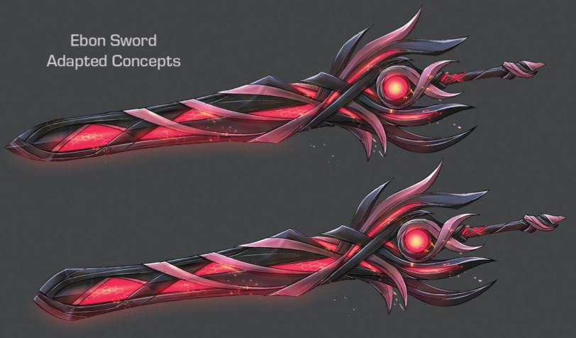 Ebon Sword concept art