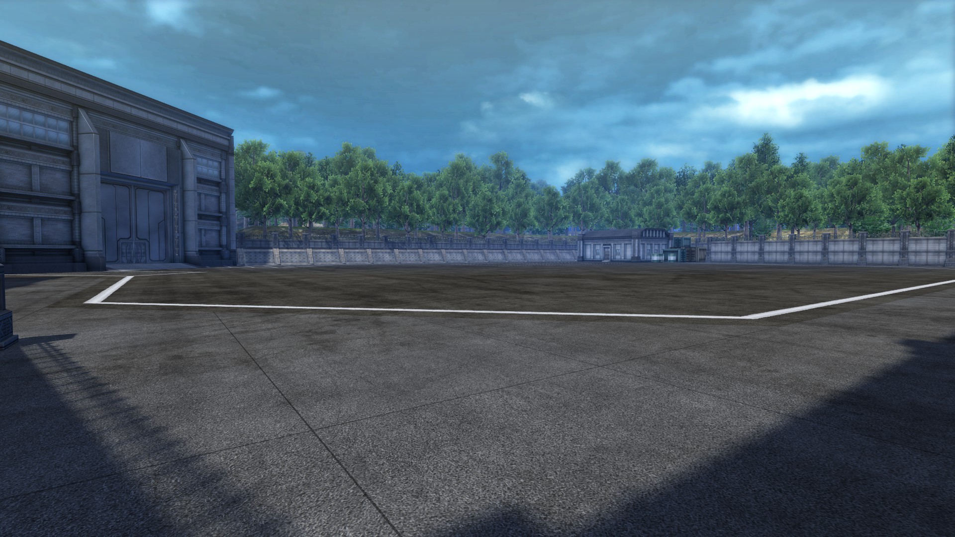 Thors Branch Campus Courtyard