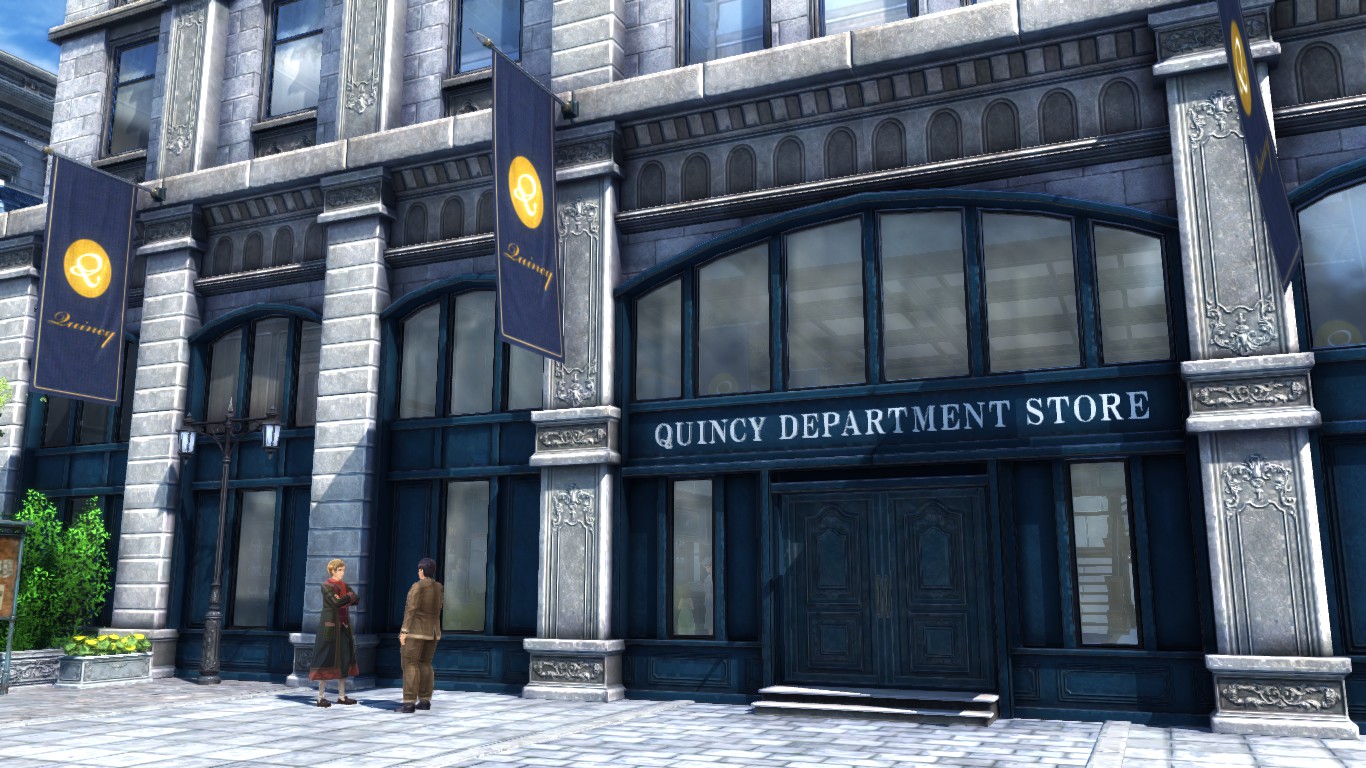 Quincy Department Store Exterior