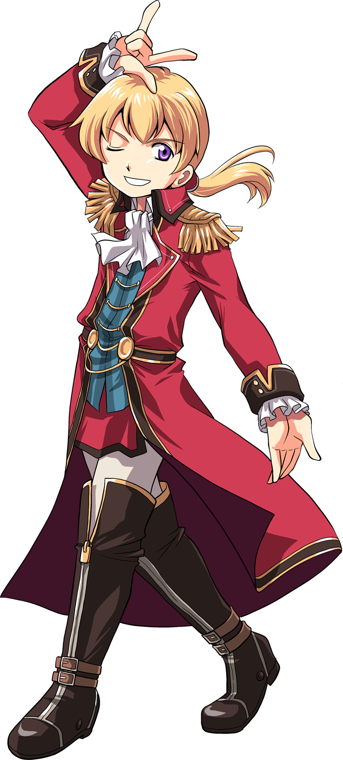 Character artwork by Daisuke Arakubo