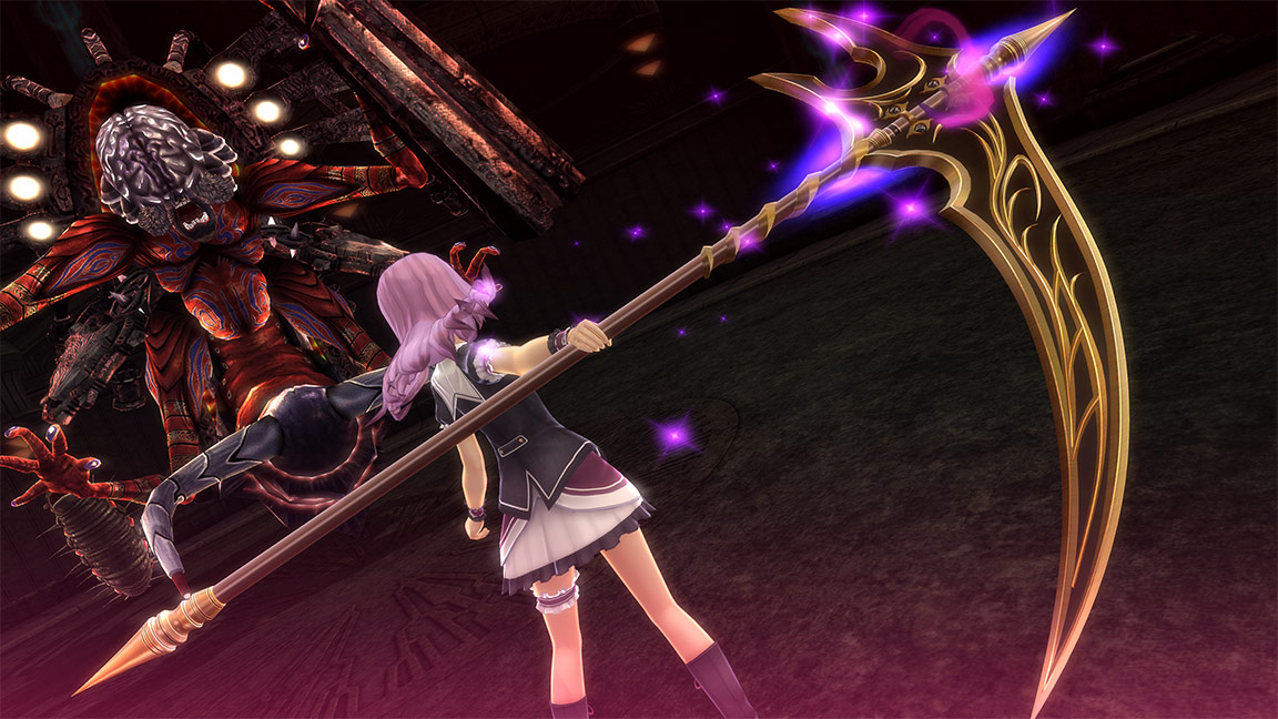 Pre-production screenshot with Renne Bright