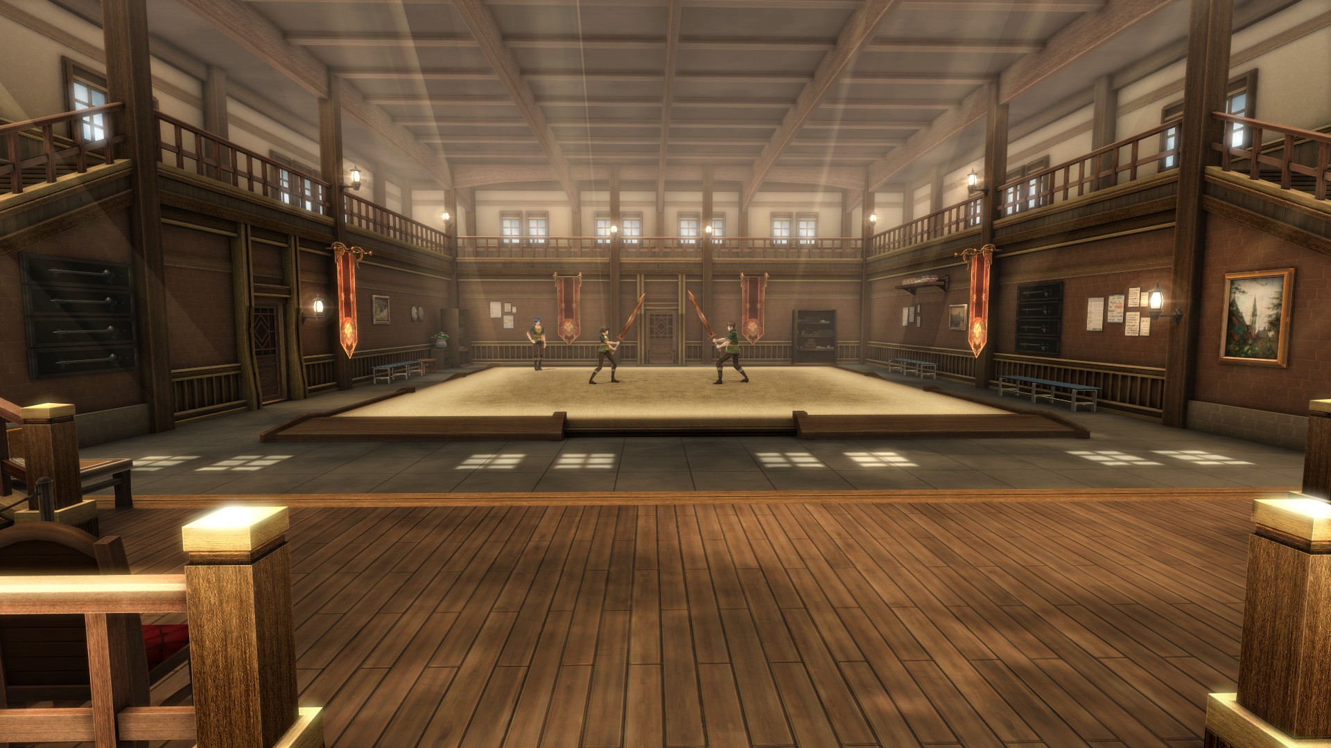 Vander Training Hall Interior