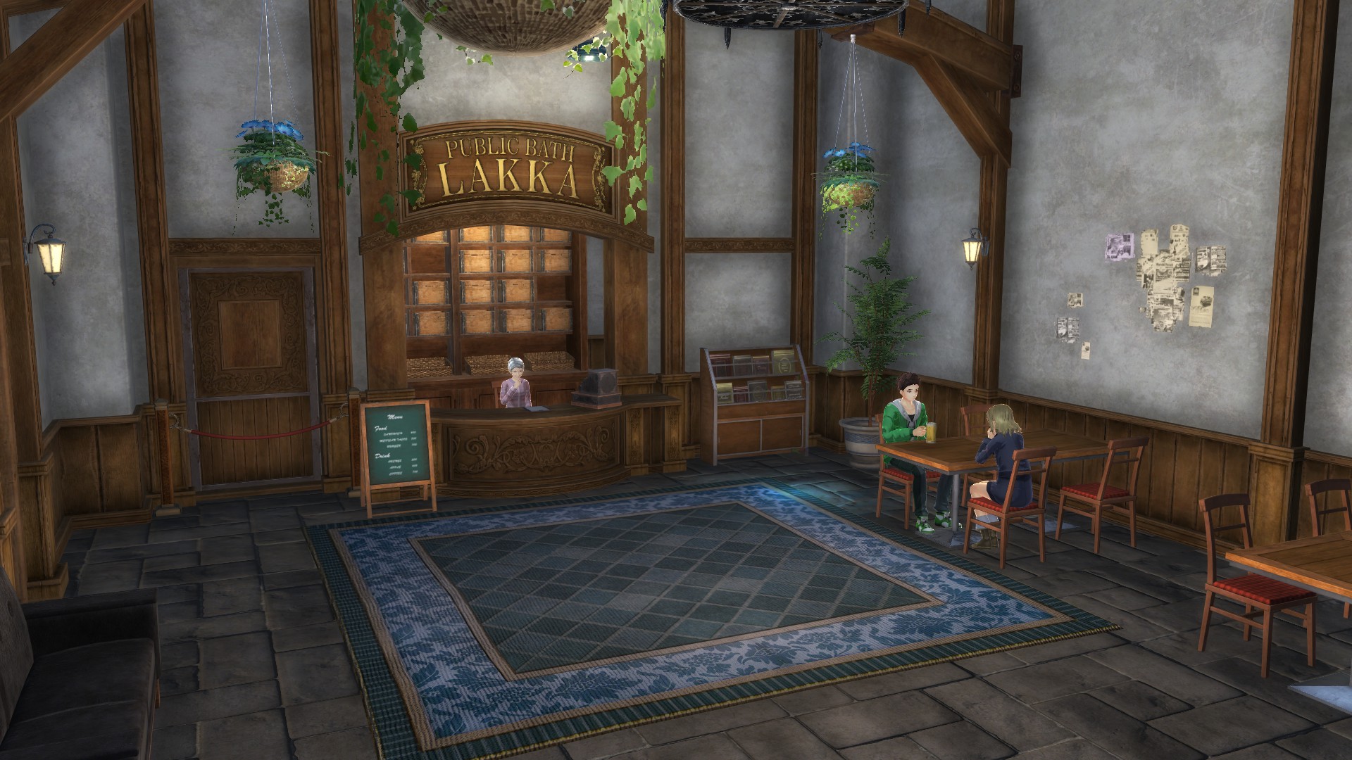 Lakka Bathhouse Interior