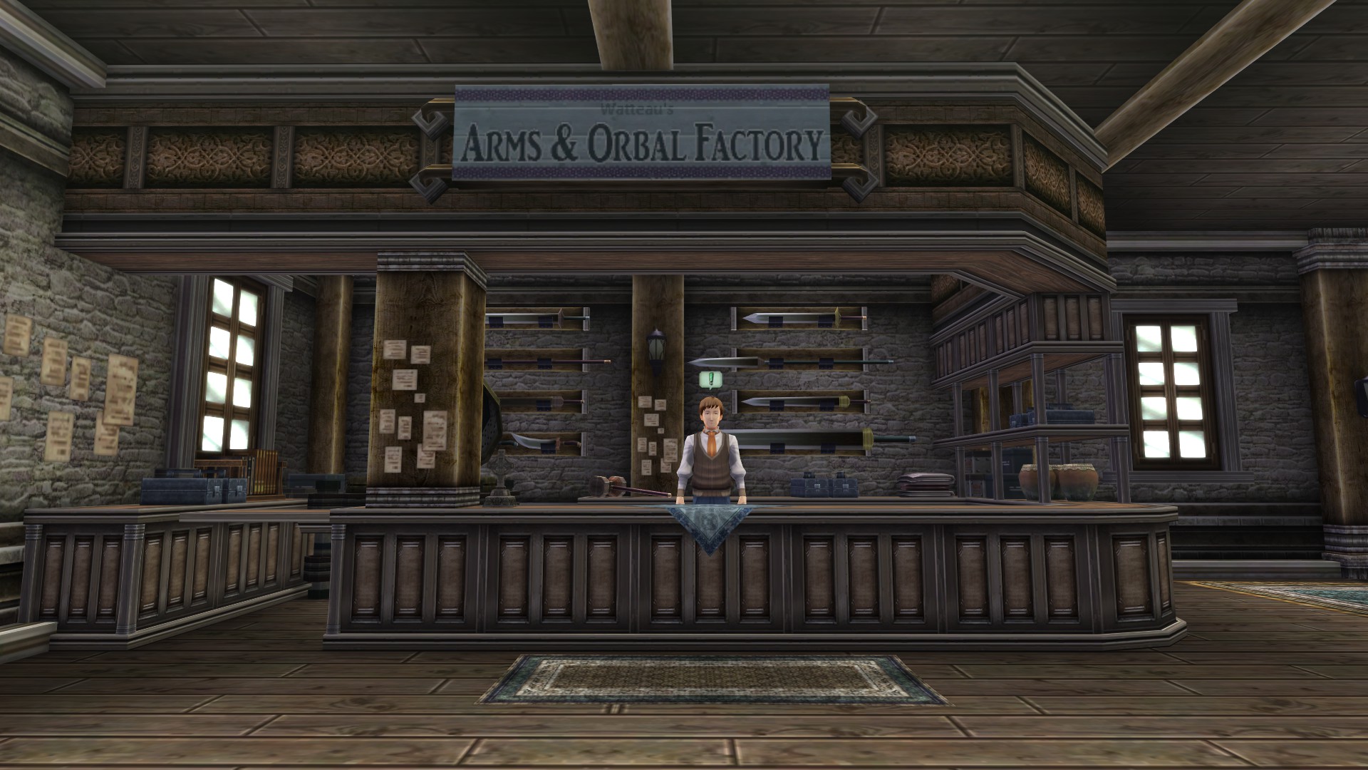 Watteau's Arms & Orbal Factory