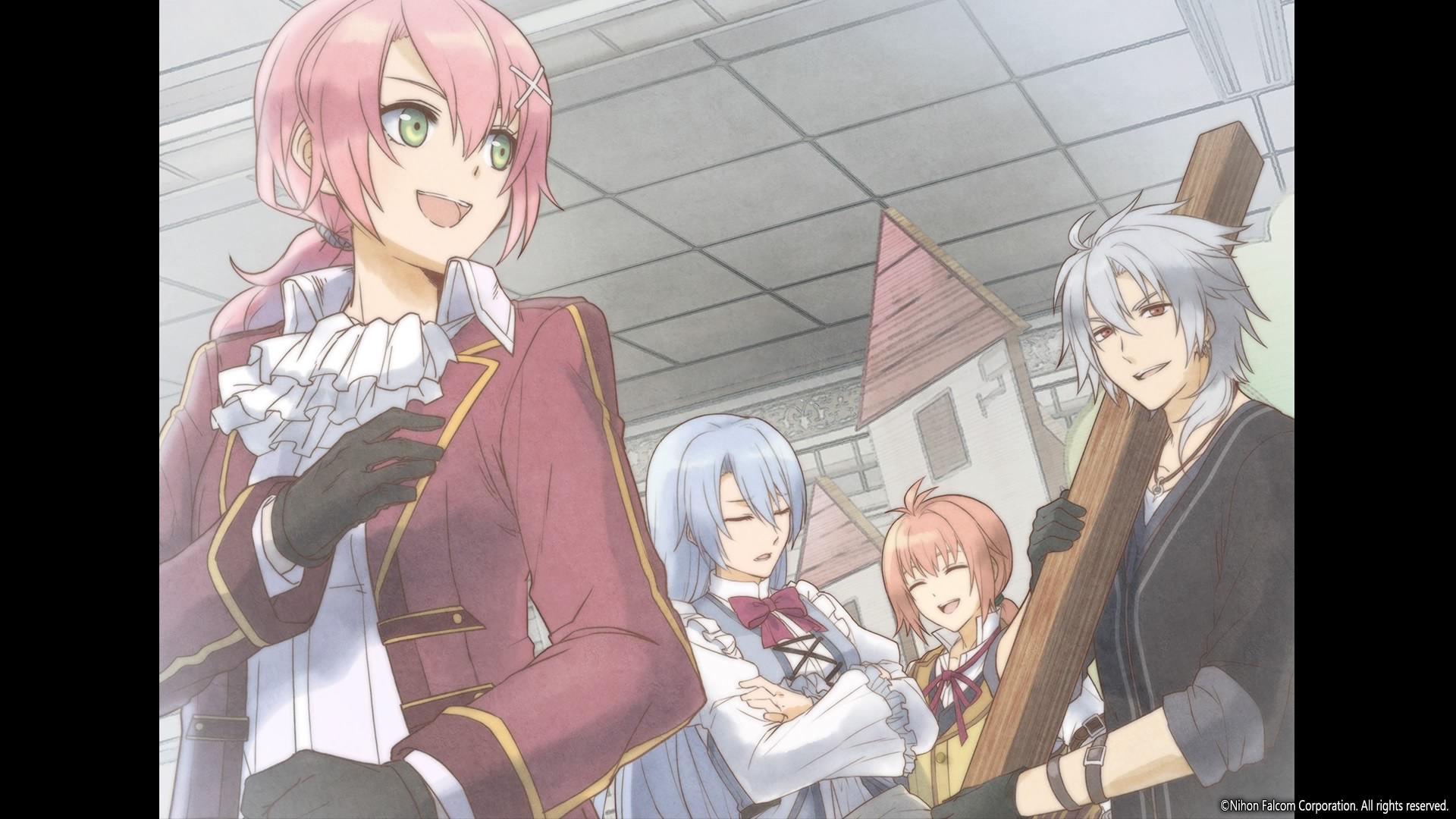 Ending visual