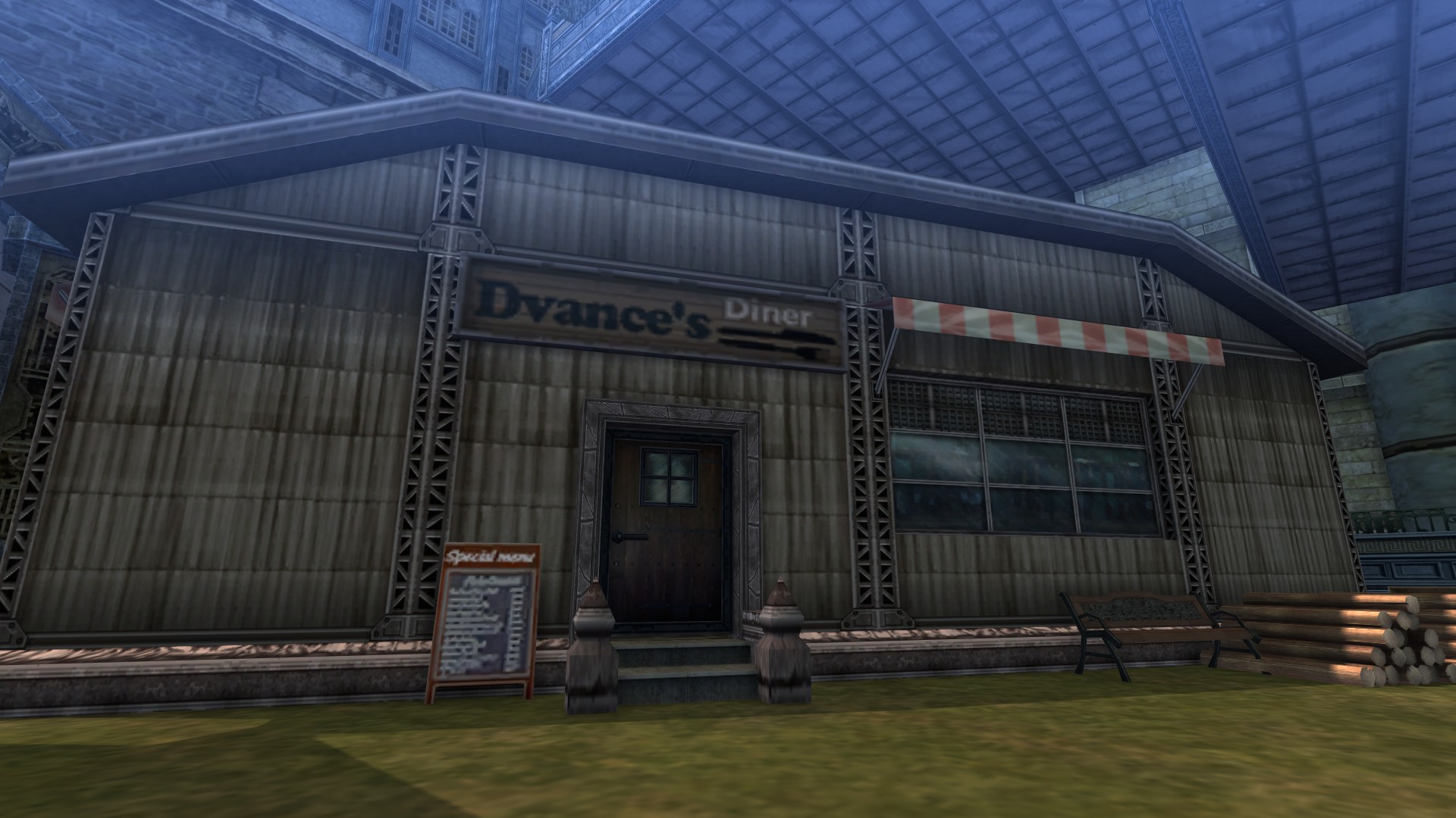 Dvance's Diner Exterior