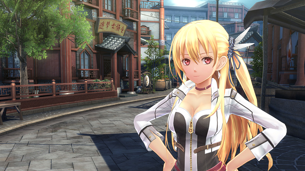 Alisa Reinford in Crossbell's East Street.