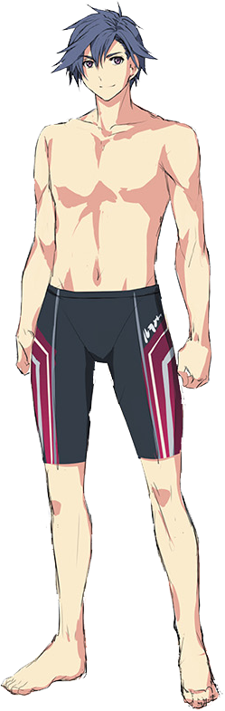 Swimwear model