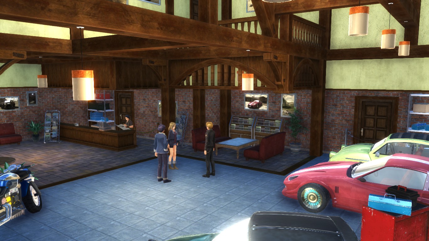 Bradley Garage Interior