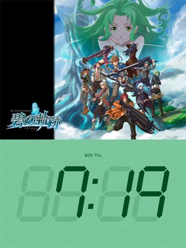 Natural Photo Clock