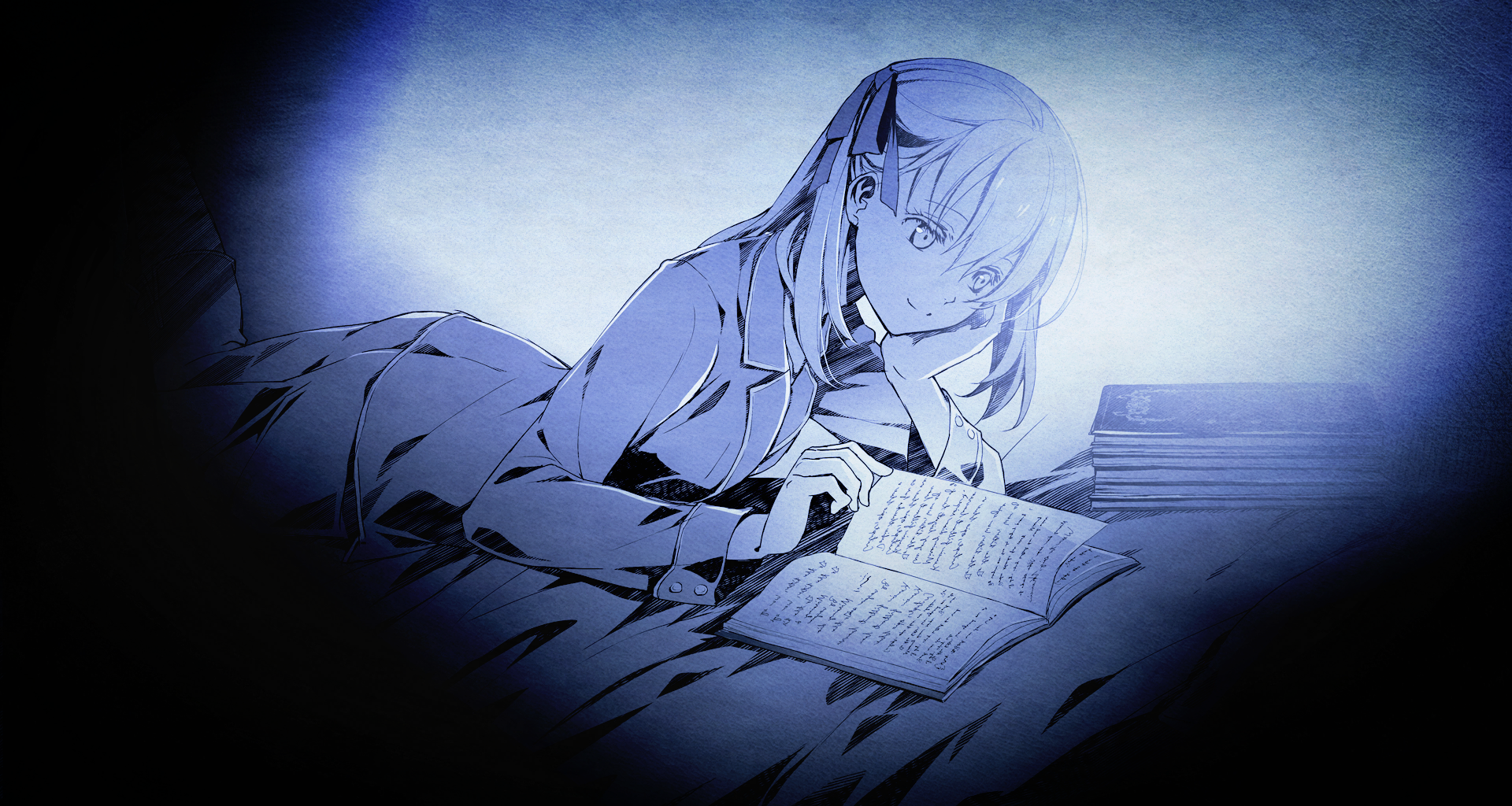 Agnès reading Claude's Journal