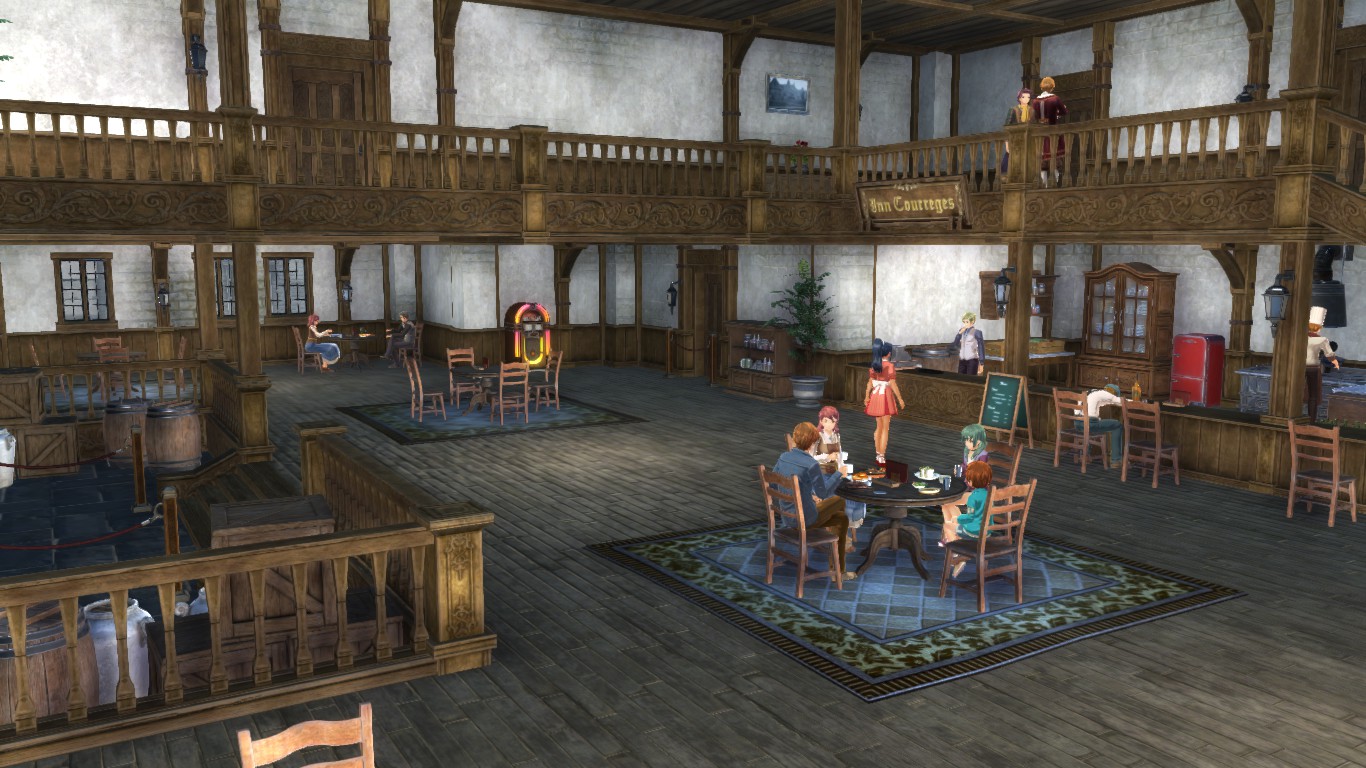 Inn Courreges Interior