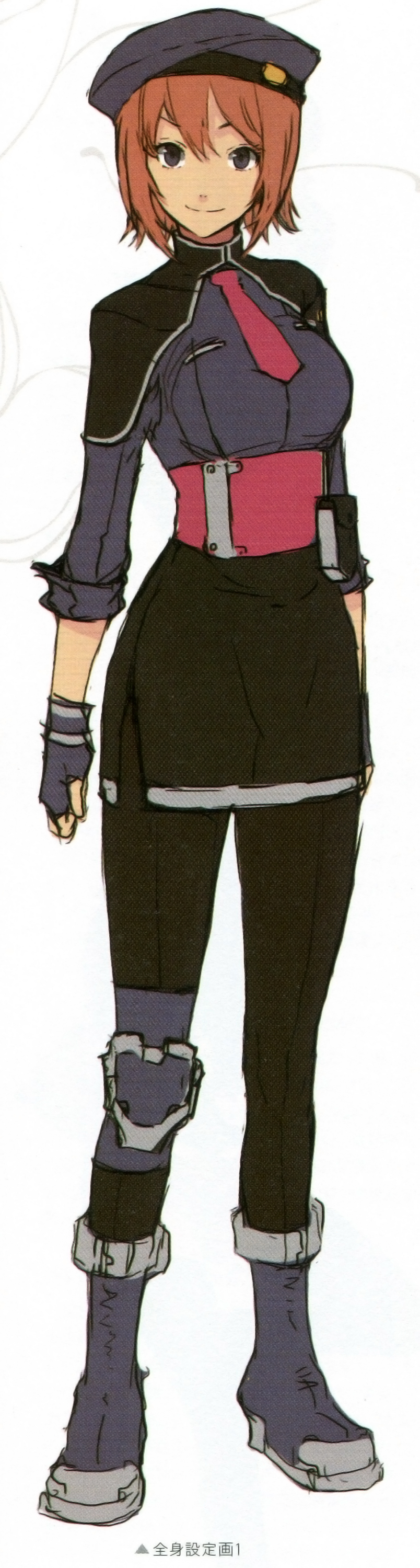 A full-length sketch of Noel