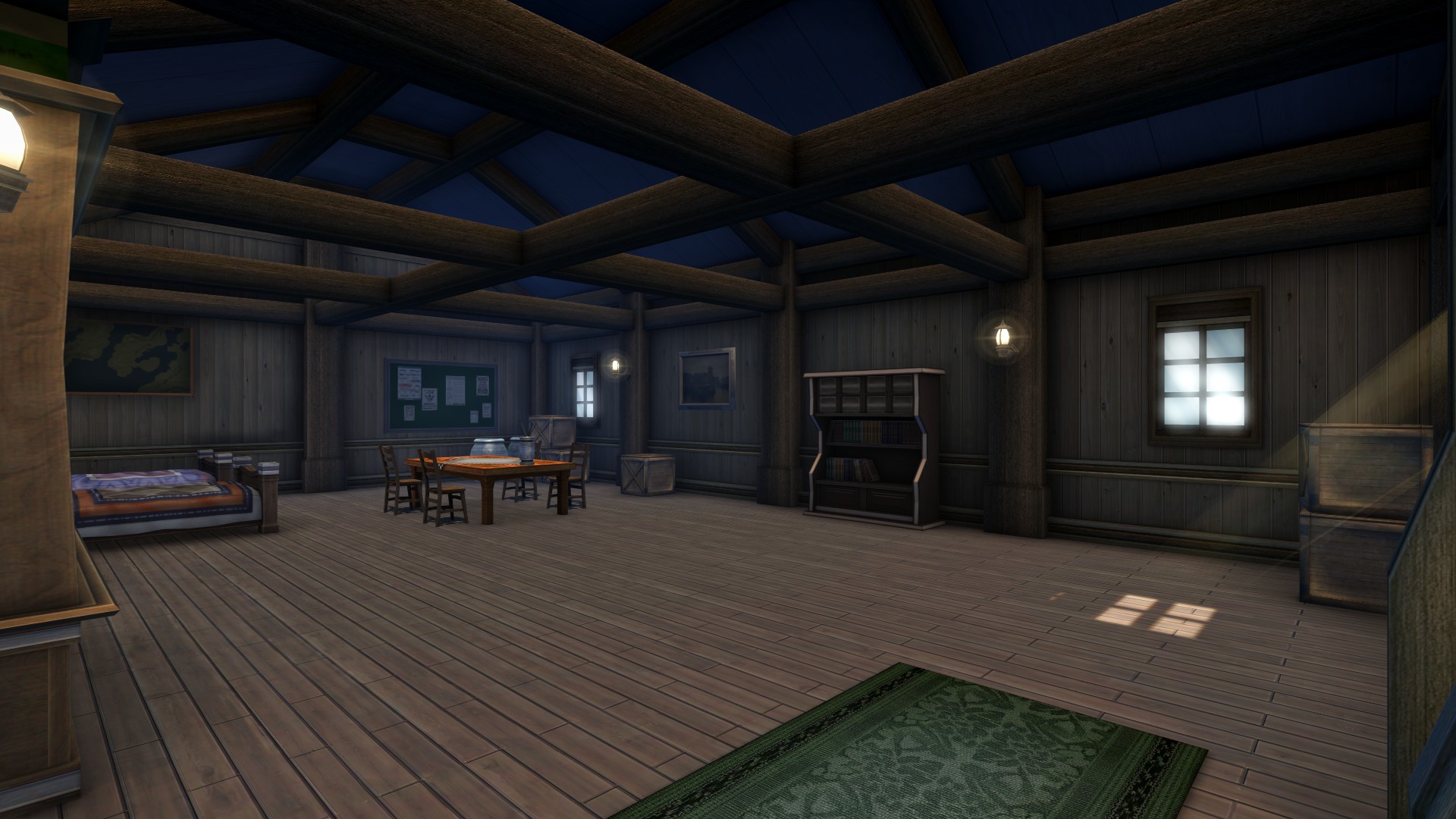 Bryonia Island Cabin Interior