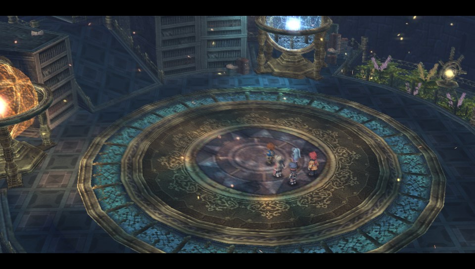 Library and armillary sphere-like objects