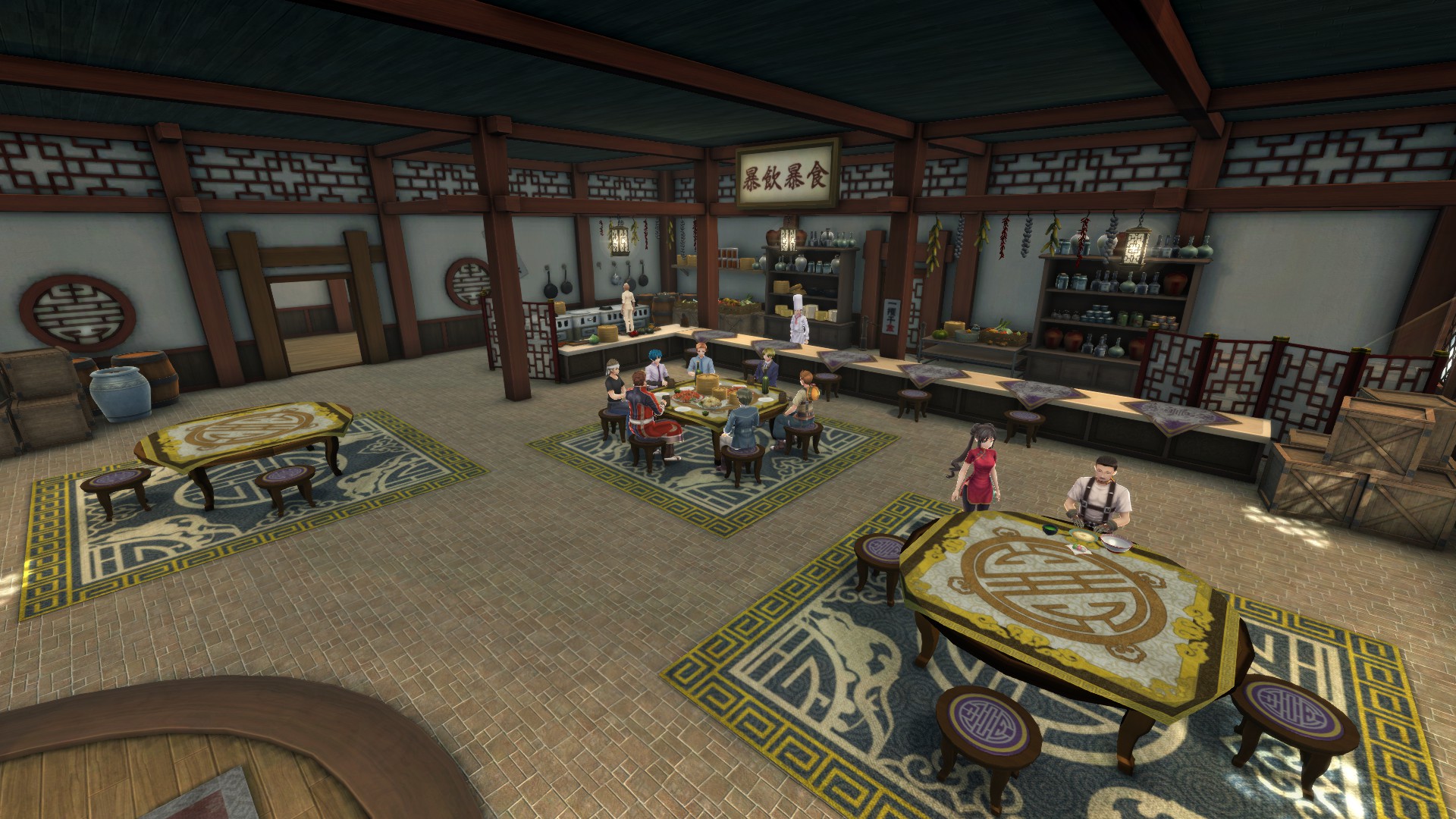 Long Lao Tavern & Inn interior