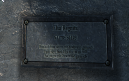 Grave marker