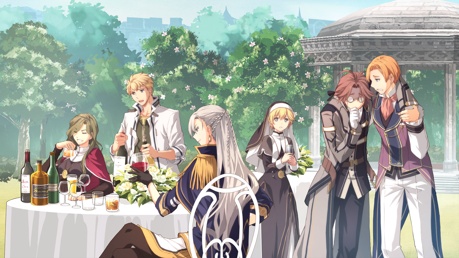 Ending visual