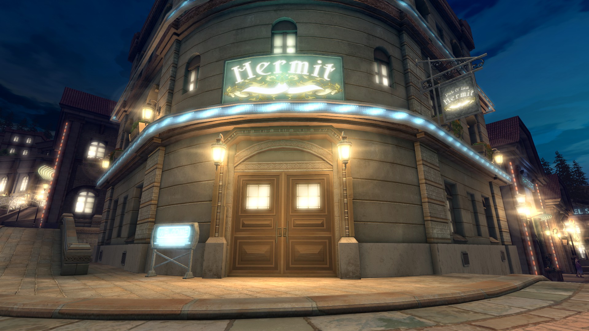 Bar & Inn - Hermit Exterior