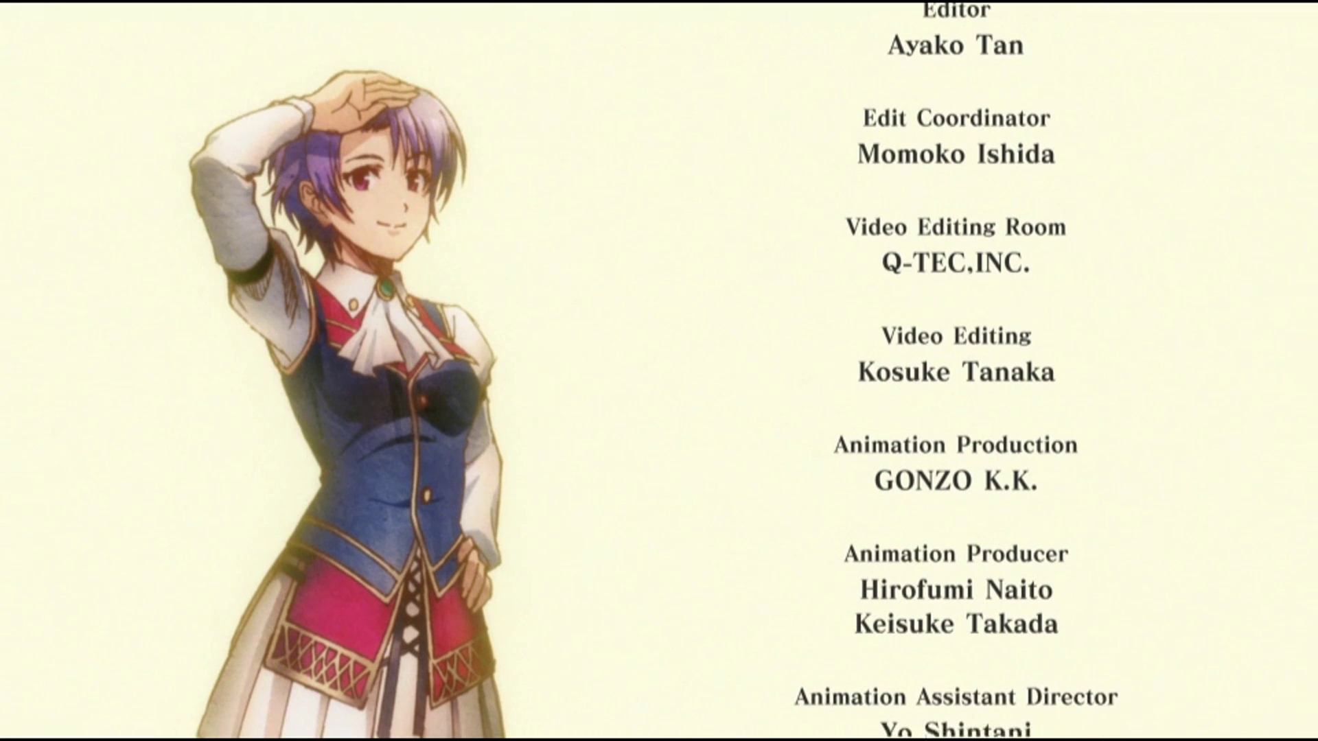 Ending screenshot (EVO)