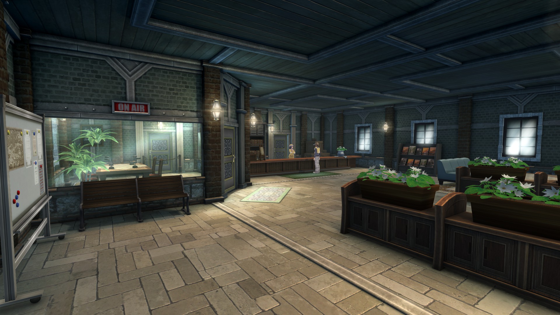 Trista Radio Station Interior