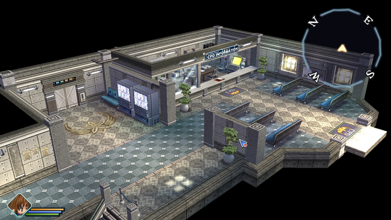 Crossbell Police Department Interior