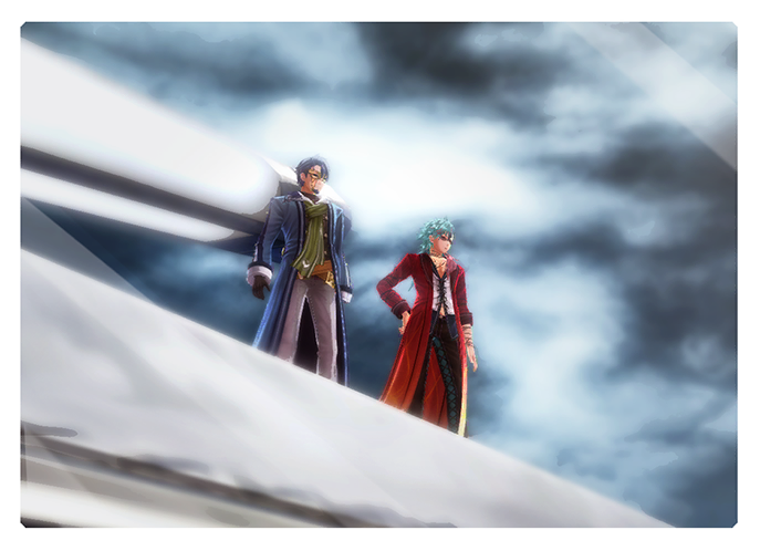 Victor with McBurn in Crossbell