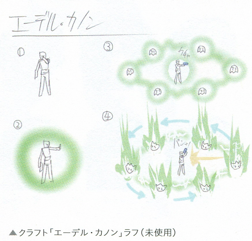 Concept art of Elie's S-craft