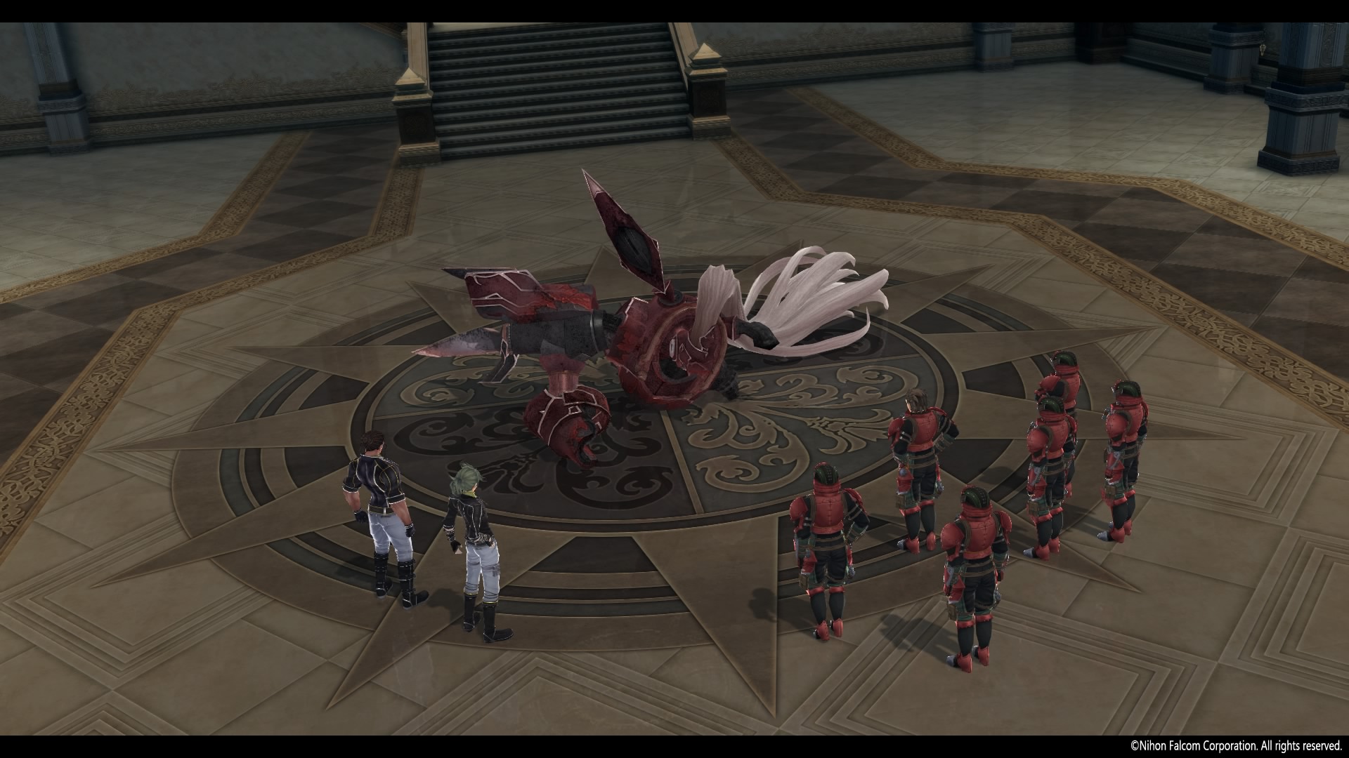 Members of Zephyr and Red Constellation assist in the process to restore Testa-Rossa