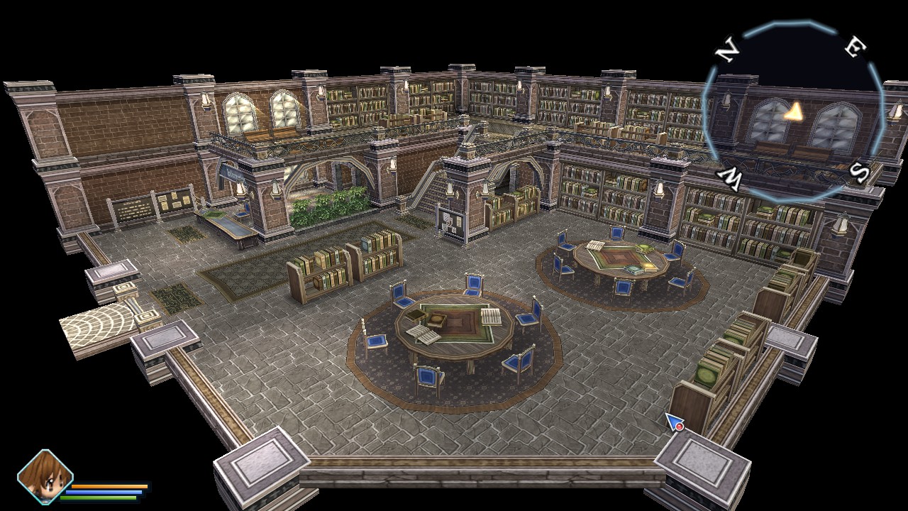 Crossbell City Library Inteiror