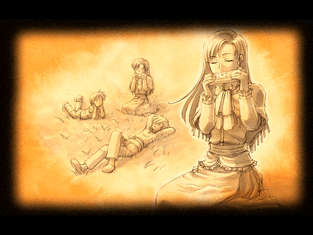Memories: Karin Playing the Harmonica